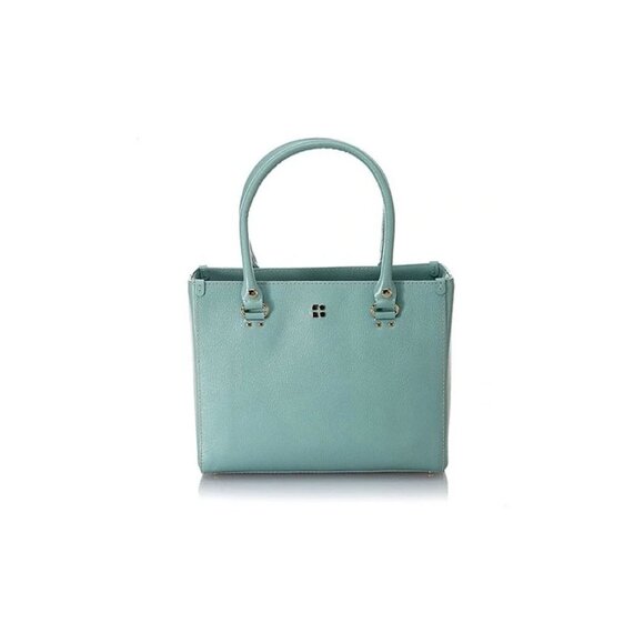 Kate Spade Quinn Tarrytown Tote Robins Egg Leather - Picture 1 of 5